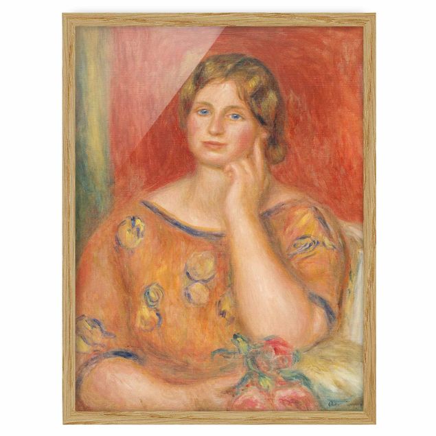 Konstutskrifter Auguste Renoir - Mrs. Osthaus