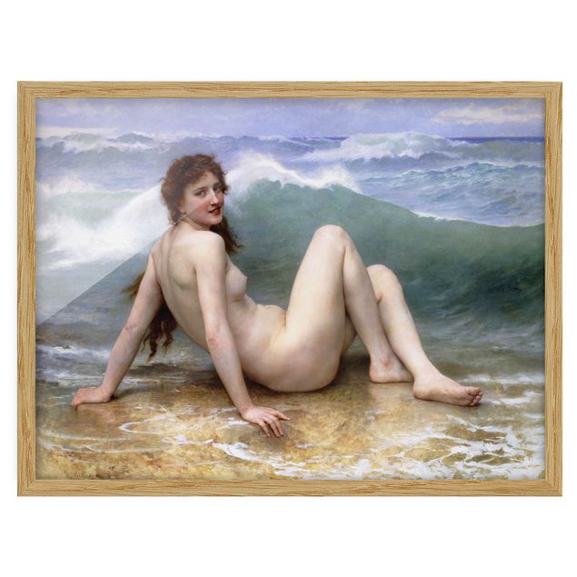 Konststilar William Adolphe Bouguereau - The Wave