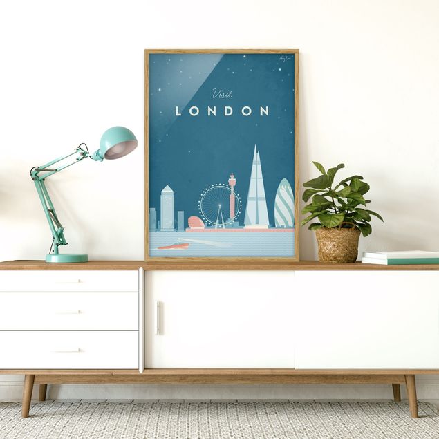 Tavlor London Travel Poster - London