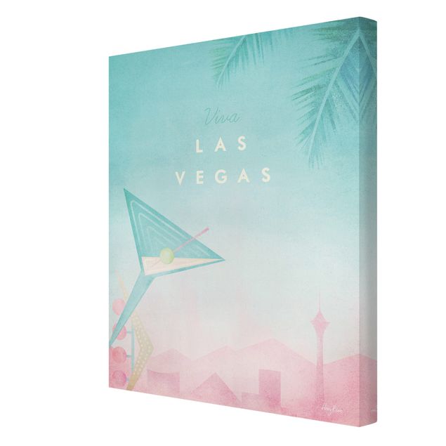 Tavlor Henry Rivers Travel Poster - Viva Las Vegas