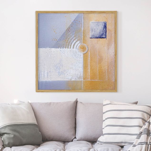 Tavlor med ram abstrakt Pastel For Your Room