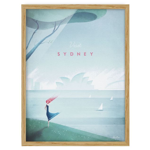 Tavlor landskap Travel Poster - Sidney