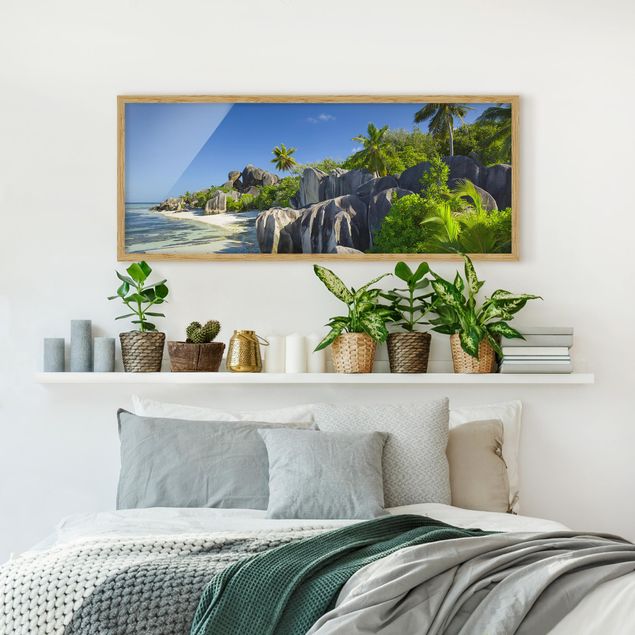 Tavlor stränder Dream Beach Seychelles