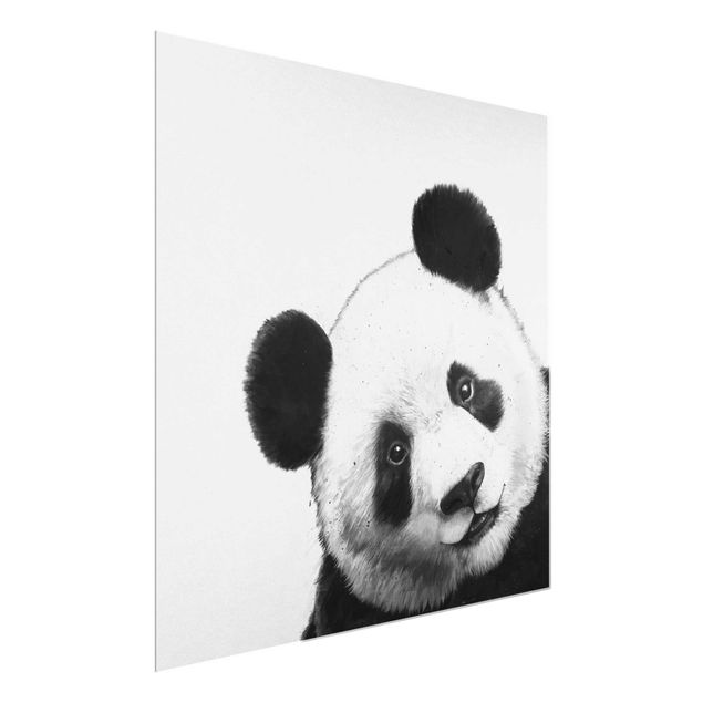 Tavlor pandor Illustration Panda Black And White Drawing