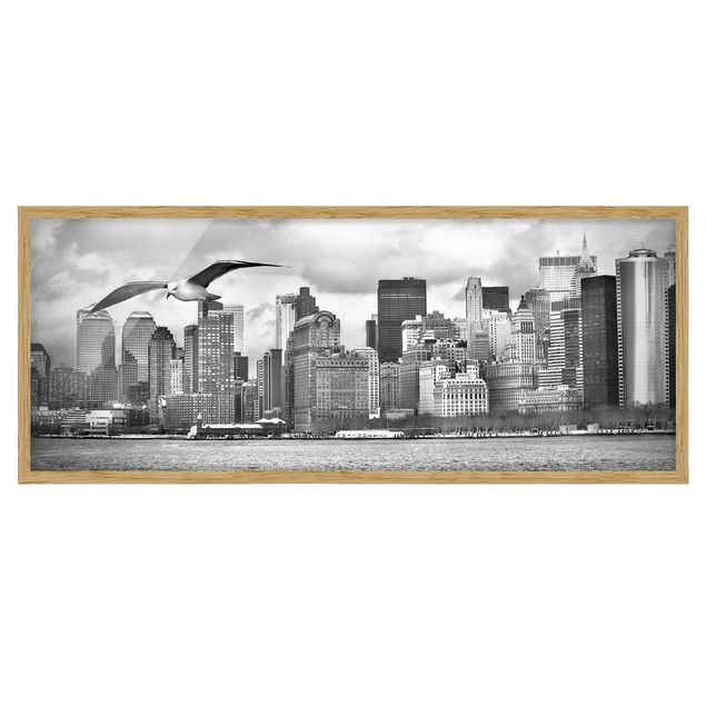 Tavlor arkitektur och skyline No.YK1 New York II