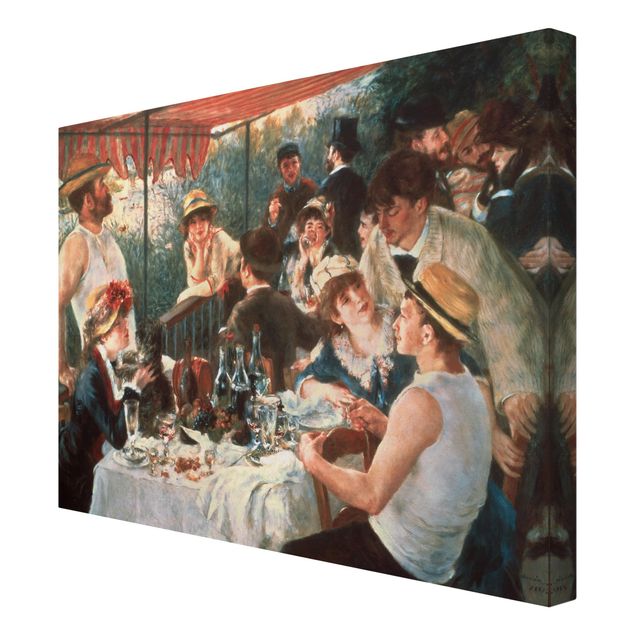 Tavlor konstutskrifter Auguste Renoir - Luncheon Of The Boating Party