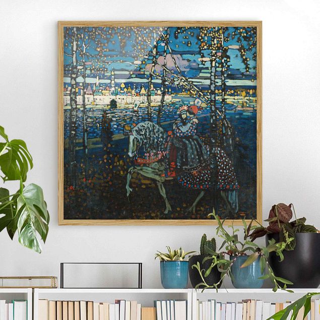 Konststilar Expressionism Wassily Kandinsky - Riding Paar