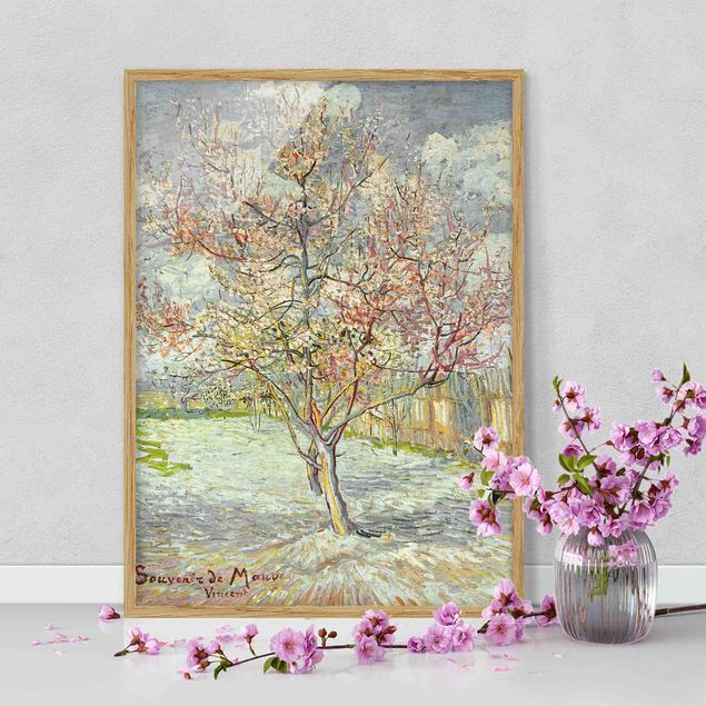 Konststilar Impressionism Vincent van Gogh - Flowering Peach Trees