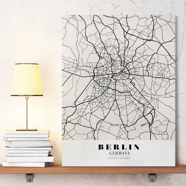 Kök dekoration Berlin City Map - Classic
