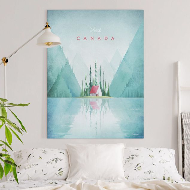 Kök dekoration Travel Poster - Canada