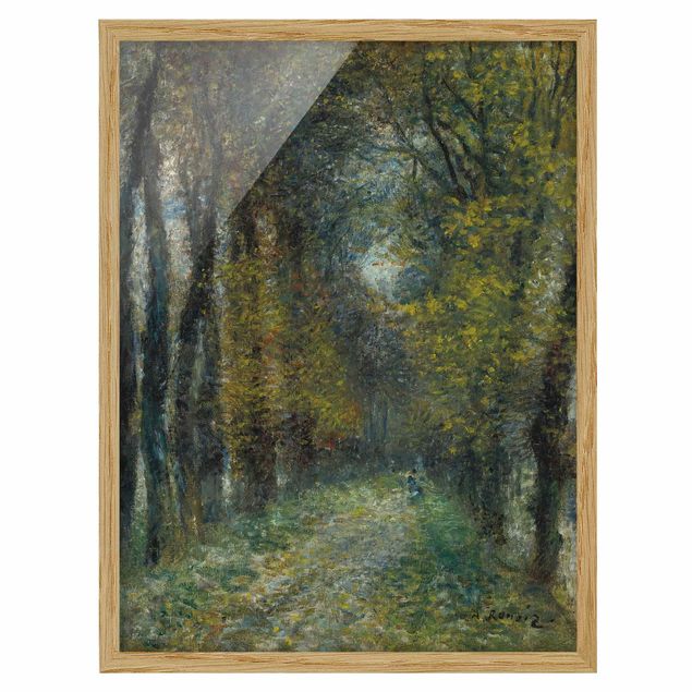 Konstutskrifter Auguste Renoir - The Allée