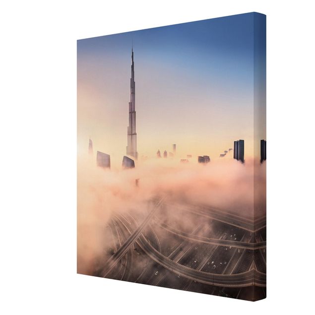 Tavlor arkitektur och skyline Heavenly Dubai Skyline