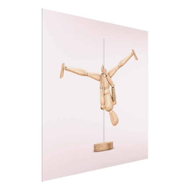 Tavlor sport Pole Dance With Wooden Figure