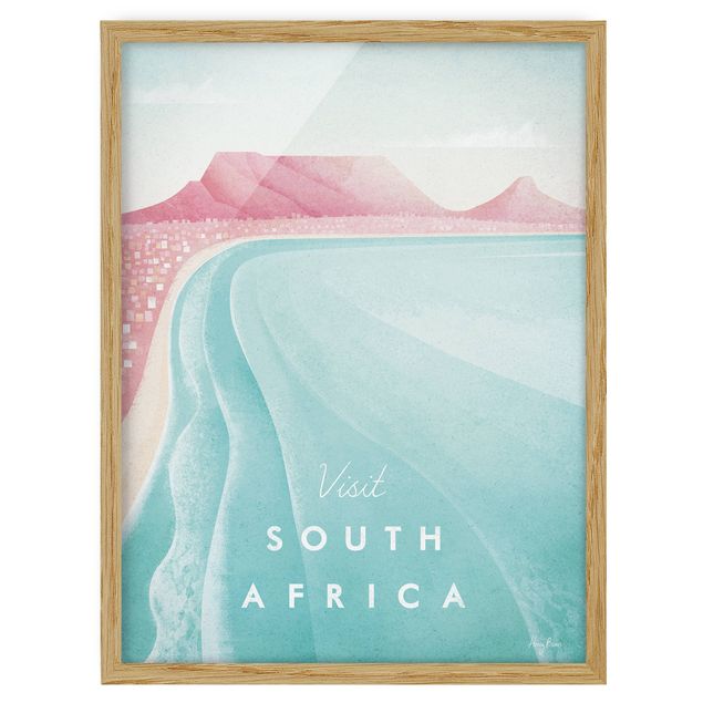 Tavlor stränder Travel Poster - South Africa