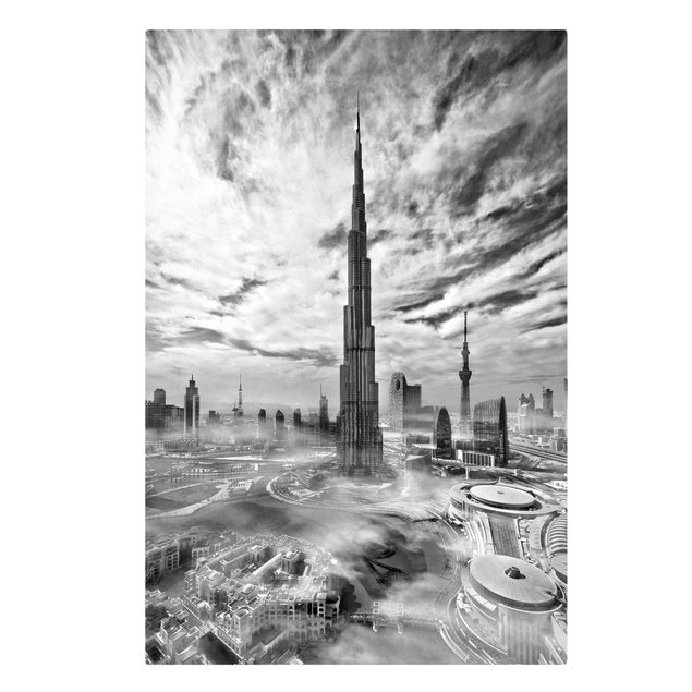 Canvastavlor Arkitektur och Skyline Dubai Super Skyline