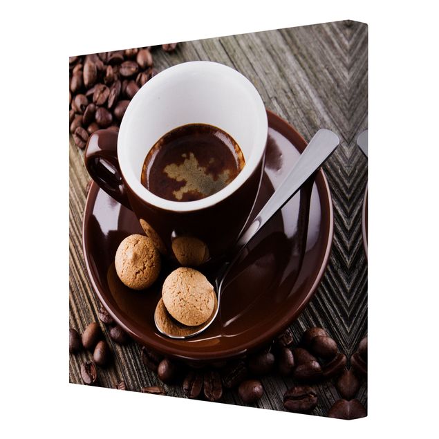 Tavlor brun Coffee Mugs With Coffee Beans