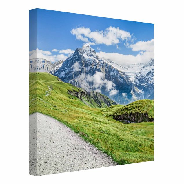 Tavlor bergen Grindelwald Panorama