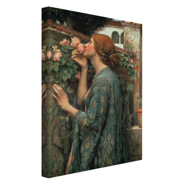 Konststilar John William Waterhouse - The Soul Of The Rose
