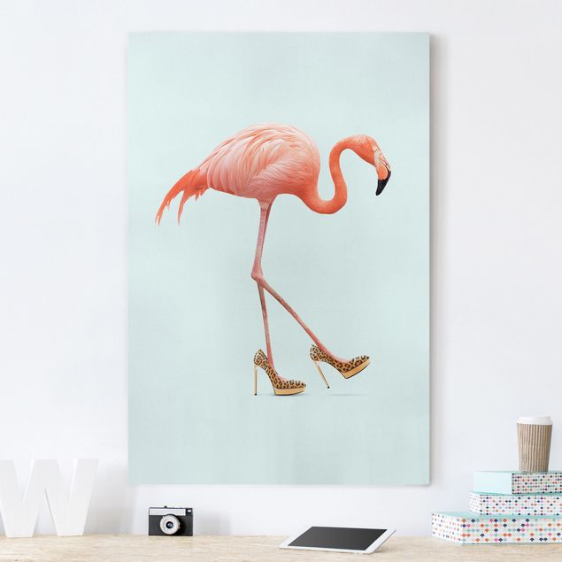 Kök dekoration Flamingo With High Heels