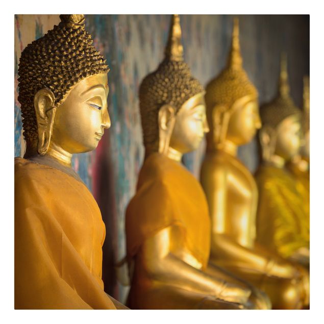 Tavlor arkitektur och skyline Golden Buddha Statue