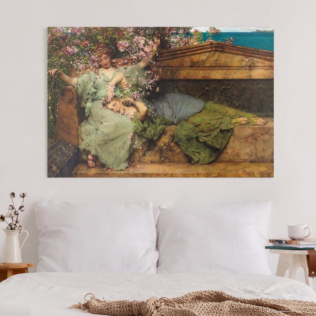 Kök dekoration Sir Lawrence Alma-Tadema - The Rose Garden