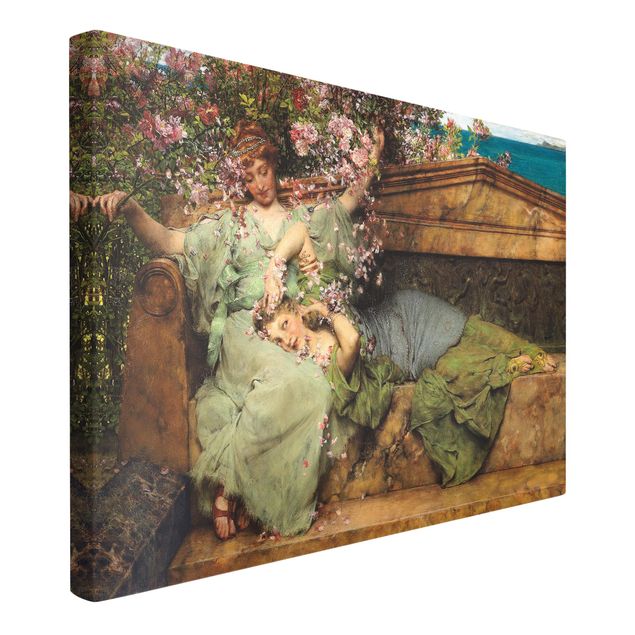 Konststilar Sir Lawrence Alma-Tadema - The Rose Garden