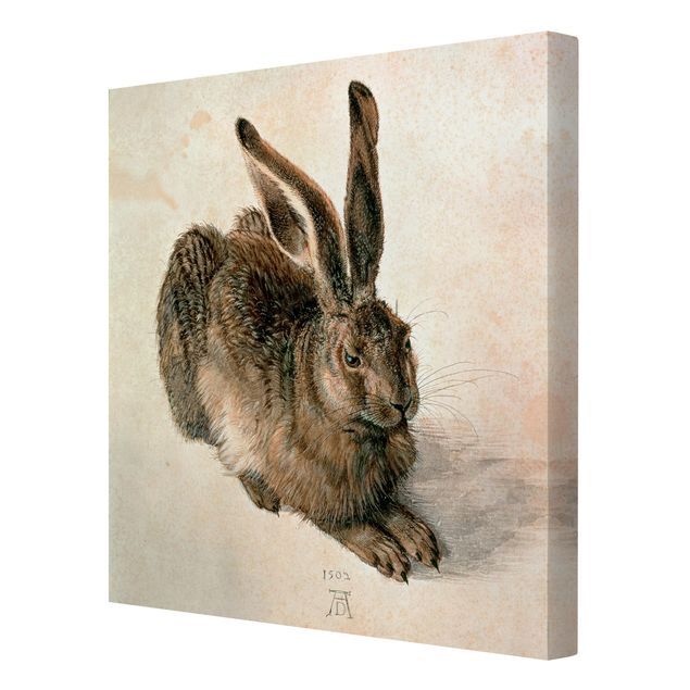 Canvastavlor vintage Albrecht Dürer - Young Hare