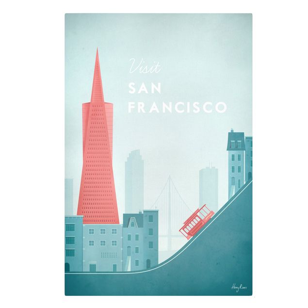 Tavlor turkos Travel Poster - San Francisco