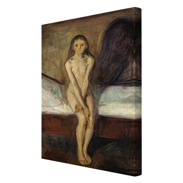 Canvastavlor konstutskrifter Edvard Munch - Puberty