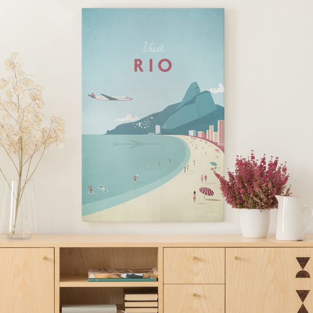 Kök dekoration Travel Poster - Rio De Janeiro