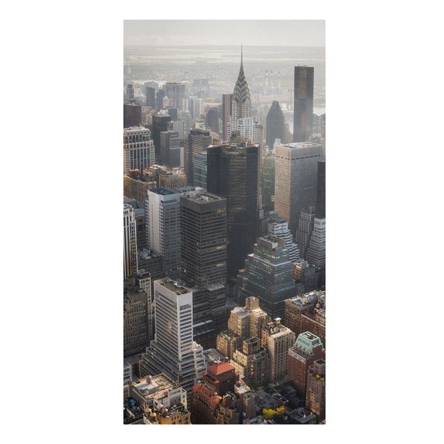Tavlor arkitektur och skyline From the Empire State Building Upper Manhattan NY