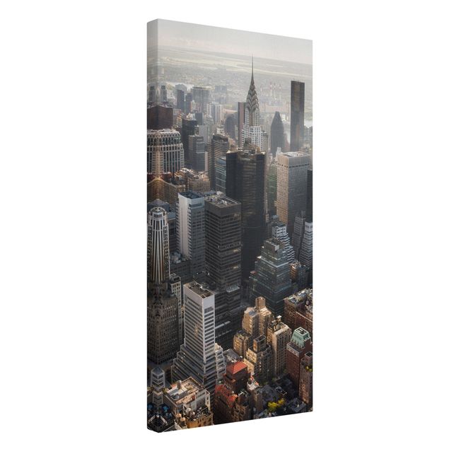 Canvastavlor Arkitektur och Skyline From the Empire State Building Upper Manhattan NY
