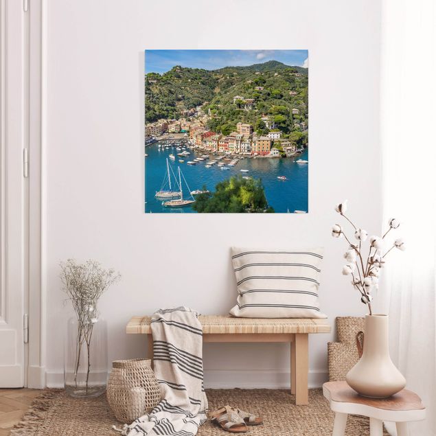 Tavlor Italien Portofino Harbour