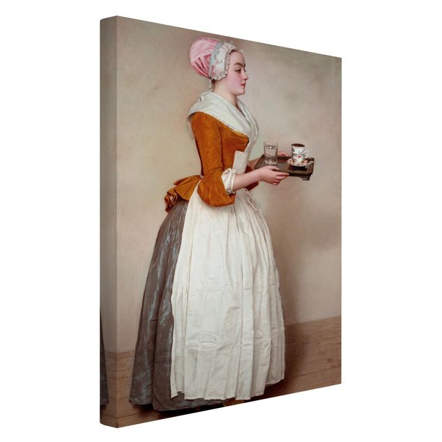 Konststilar Jean Etienne Liotard - The Chocolate Girl