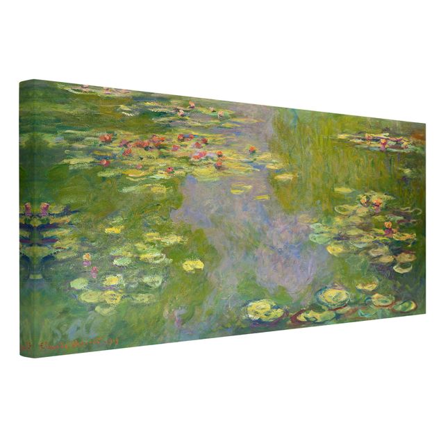 Konstutskrifter Claude Monet - Green Waterlilies