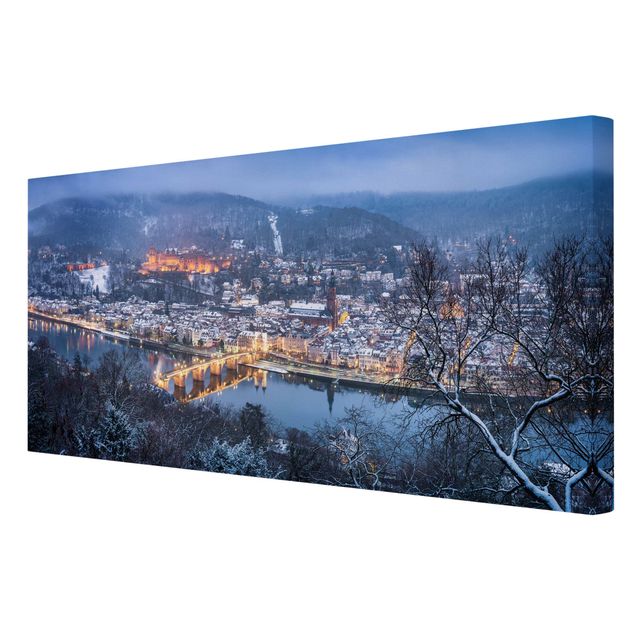 Tavlor modernt Heidelberg In The Winter