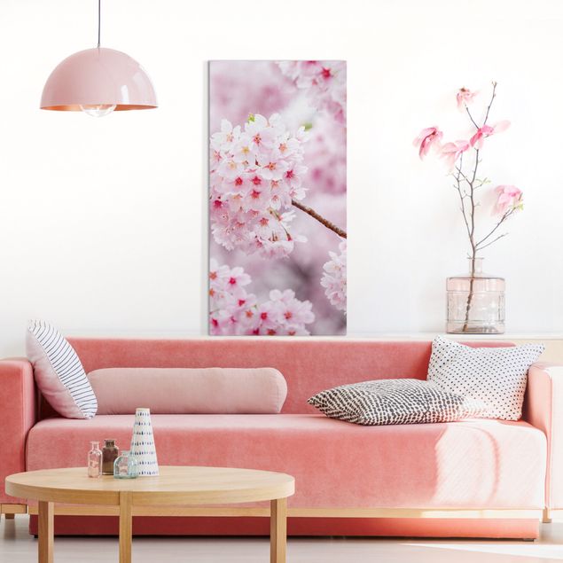 Canvastavlor Asien Japanese Cherry Blossoms