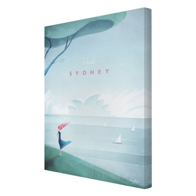 Tavlor stränder Travel Poster - Sidney