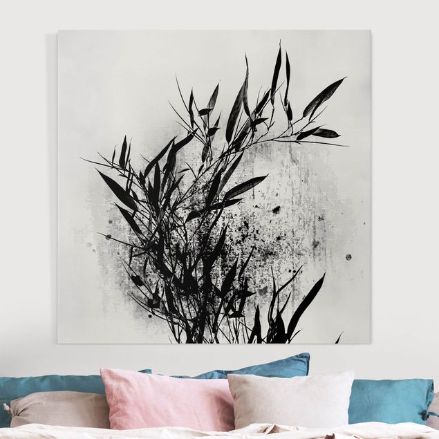 Kök dekoration Graphical Plant World - Black Bamboo