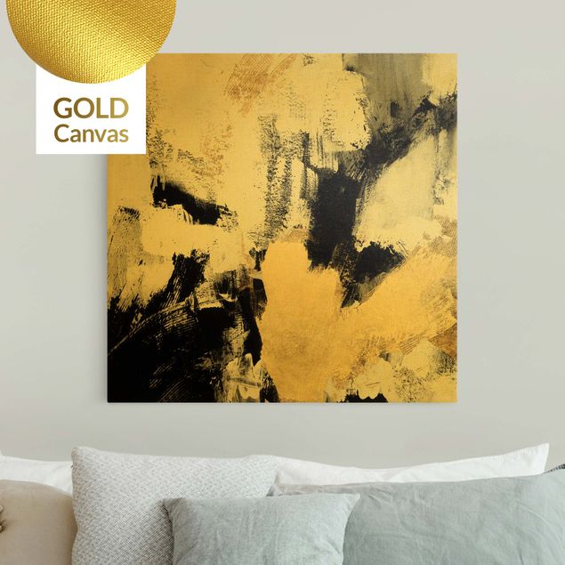 Kök dekoration Golden Collage