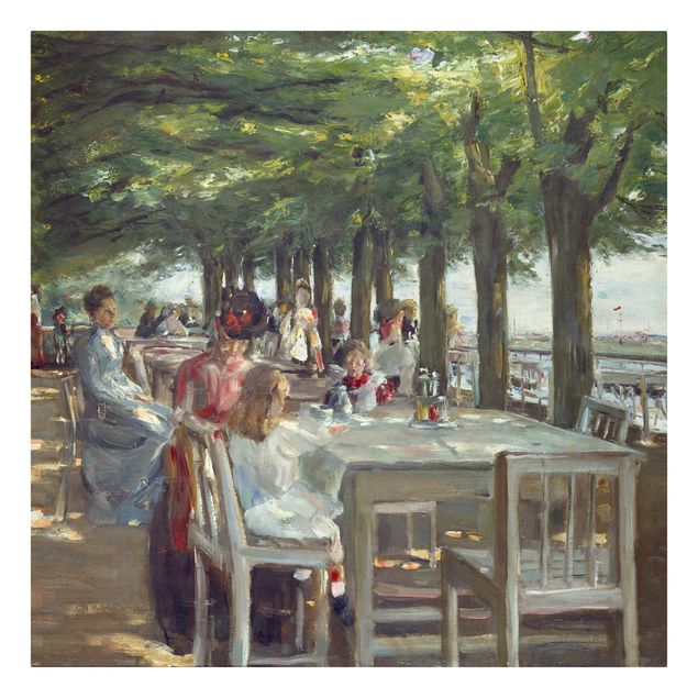 Tavlor träd Max Liebermann - The Restaurant Terrace Jacob