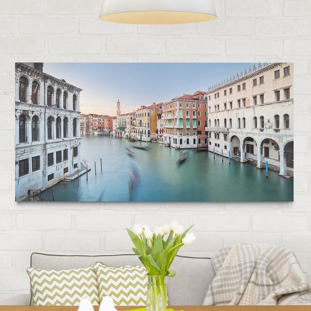 Kök dekoration Grand Canal View From The Rialto Bridge Venice