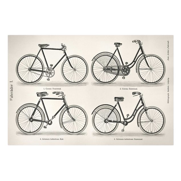 Tavlor Vintage Poster Bicycles