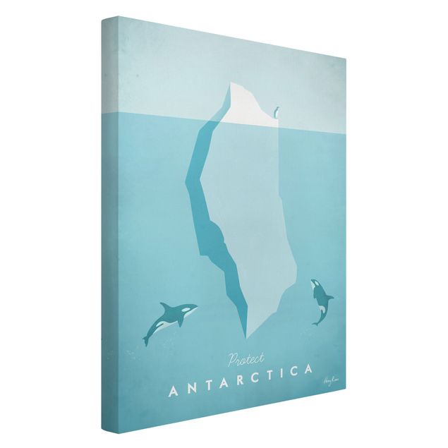 Tavlor landskap Travel Poster - Antarctica