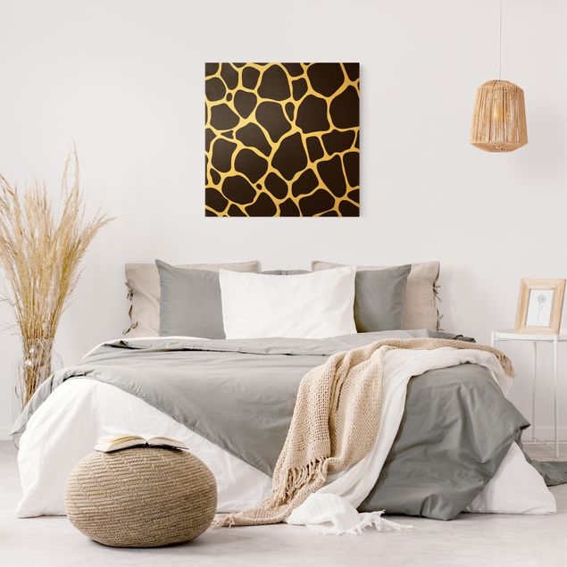 Tavlor mönster Giraffe Print