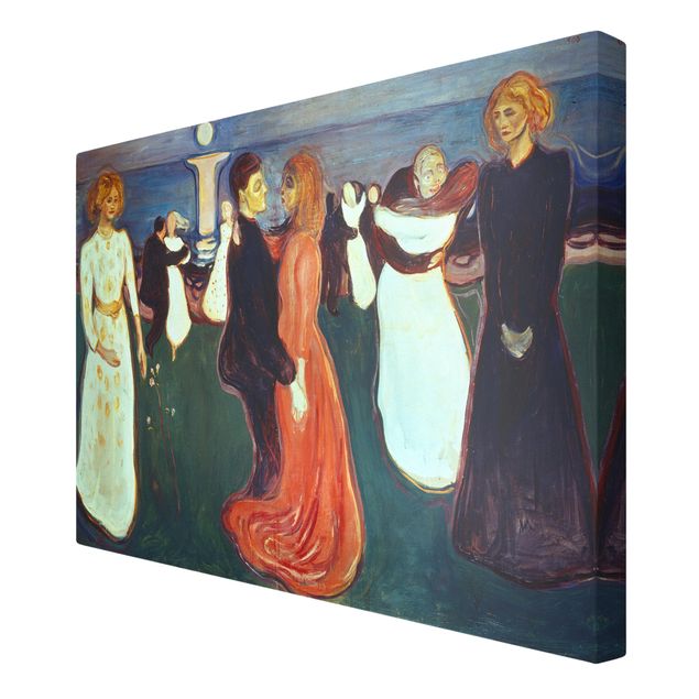 Canvastavlor konstutskrifter Edvard Munch - The Dance Of Life