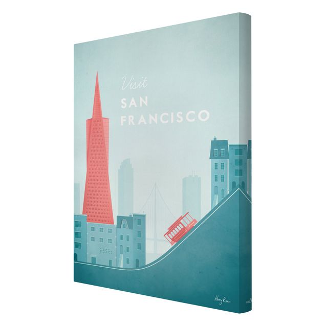 Tavlor Henry Rivers Travel Poster - San Francisco