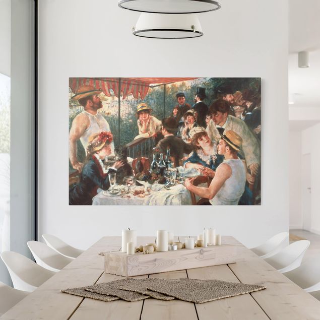 Konststilar Impressionism Auguste Renoir - Luncheon Of The Boating Party