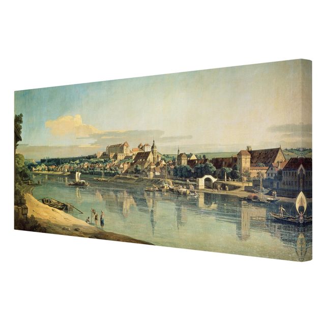 Konststilar Bernardo Bellotto - View Of Pirna