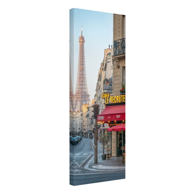 Canvastavlor Arkitektur och Skyline Streets Of Paris
